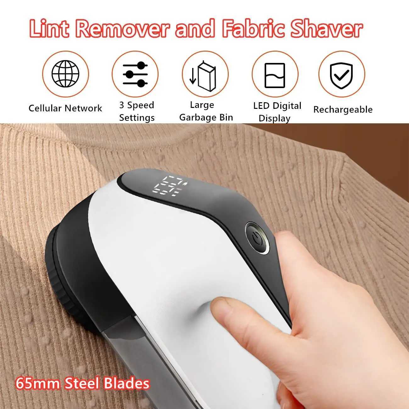Portable Electric Lint Remover Clothes Fluff Pellet Remover Trimmer Machine Rechargeable Fabric Shaver Removes Home Appliance M251203 - view 4