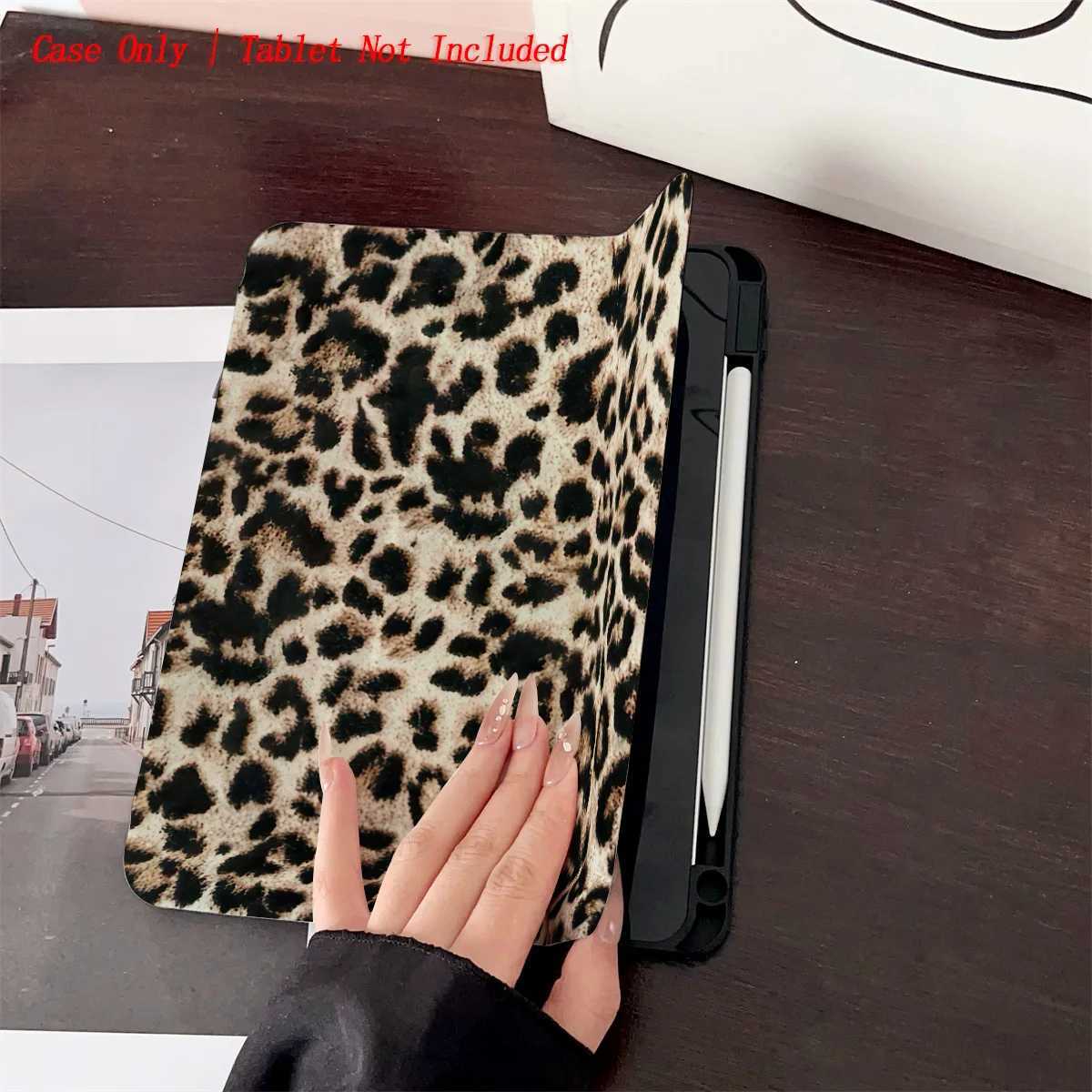 Fashionable Irregular Leopard Print iPad Case For iPad Pro 11/129 Air 3/4 109 Inch Mini 6 Fashion CoverW251203