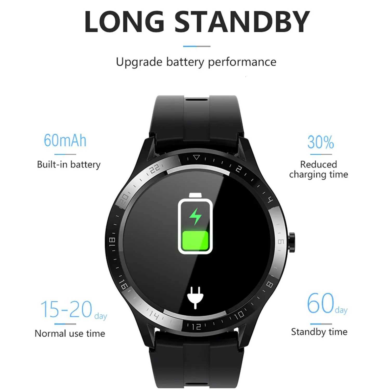 Fitness Tracker Smart Watch 128 Inch HD Display Sports Smartwatch Health Monitoring IP67 Waterproof Watches Men Wen C251203