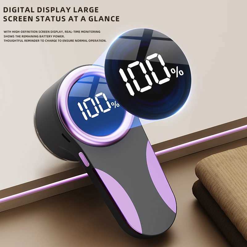 Portable Electric Lint Remover Rechargeable Fuzz Remover Lint Shaver Home Fabric Shaver for Sweater Clothes Winter Essentials M251203 - view 5