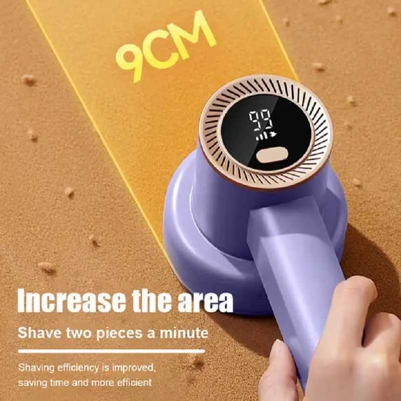 Electric Lint Remover Shaver with LED Digital Display Sweater Couch Fabric Pill Shaver for Sweater Couch Clothes Carpet M251203 - view 6
