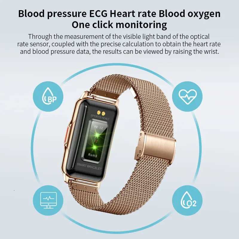 LIGE Smart Watch Wen Fl Touch Sn Call IP67 Waterproof Sports Fitness Tracker Smartwatch Wen C251203