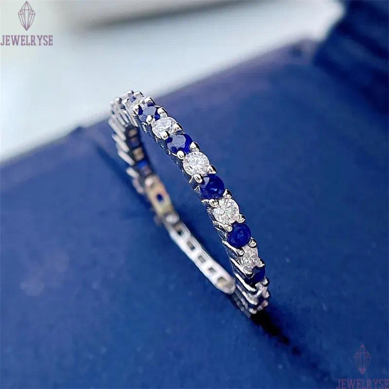 luxury 2mm diamond band designer ring for woman s925 sterling silver single row colored 5A zirconia white engagement ring rings jewelry friend girls g