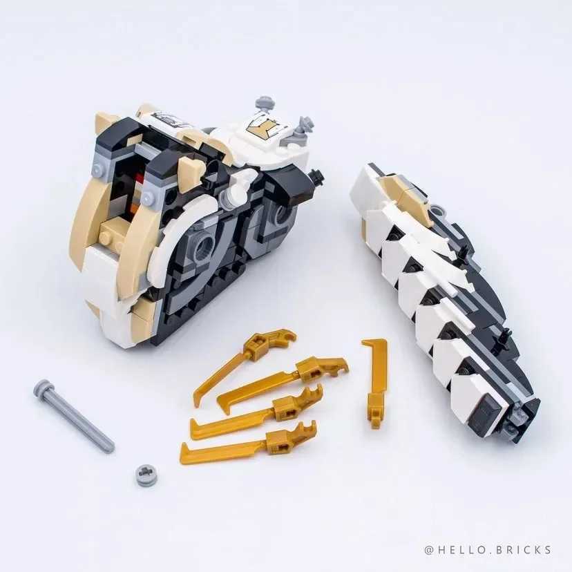 1222pcs Horizon Monster Giraffe Long Necked Beast Building Blocks 76989 Bricks Christmas Birthday for Children Boys Gift Toys C251203