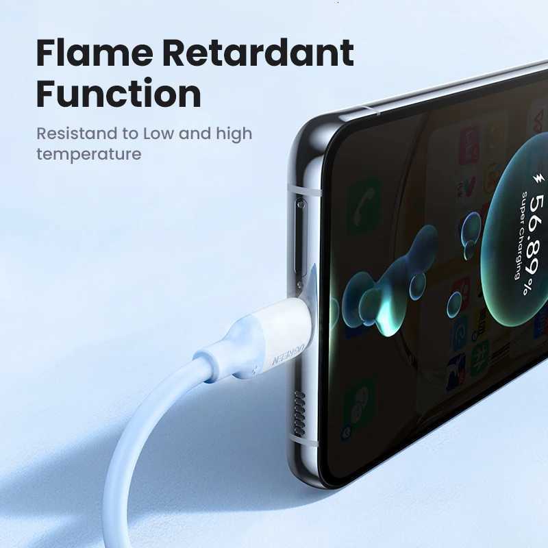 UGREEN 60W 100W USB C To Type C Cable PD Fast Charging Charger Cable For book Liquid Silicone USB Cable C251203