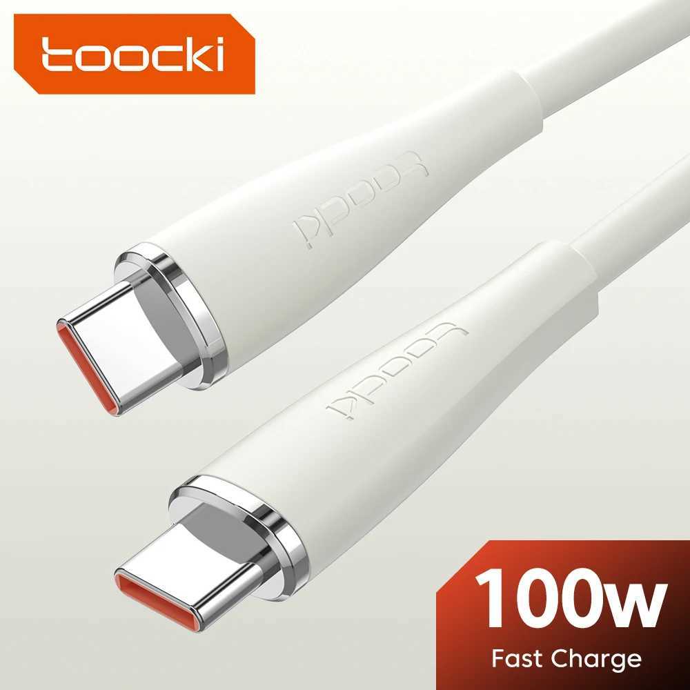 Toocki 100W USB C To Type C PD Fast Charge Cable For QC 30 Fast Charing Data Cord Wire For Mi Pro Oneplus Realme C251203