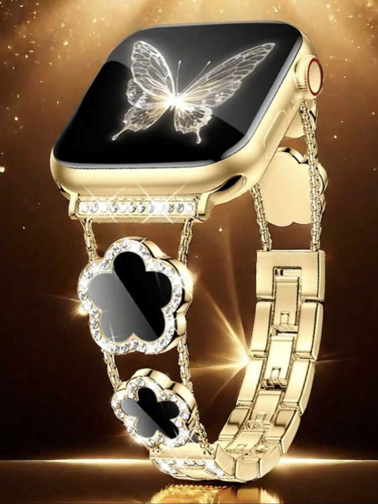 stainless steel bracelet link For Apple Watch band Women Series 11/8/7/6/10/9 40mm 41mm 38mm 42mm 44mm 45mm 46mm Strap Z251203