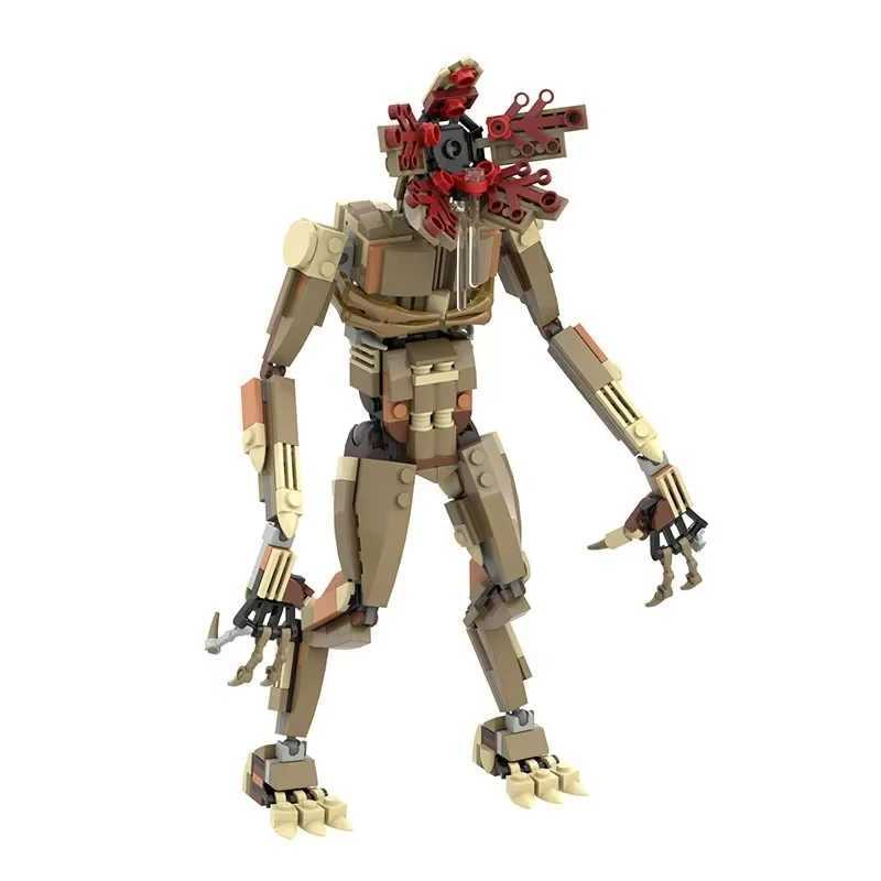 MOC Demogorgon Monster Building Blocks Strangered Things Vecna Clock Eln Van Bricks Model Desktop ornament Toys Kid Gifts C251203