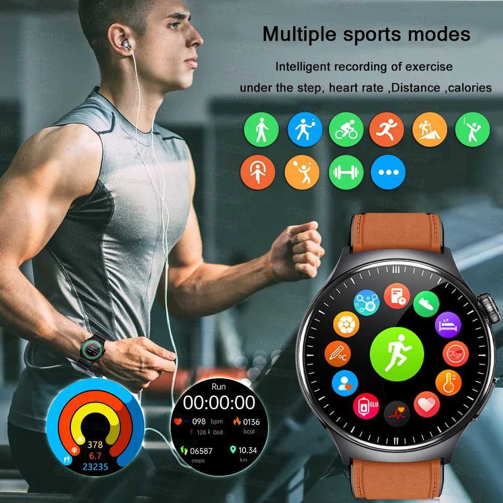 2026New Health Sport ECG AI Diagnosis Smart Watches Men Rate Blood Pressure IP68 Waterproof Smartwatches For Men wen C251203