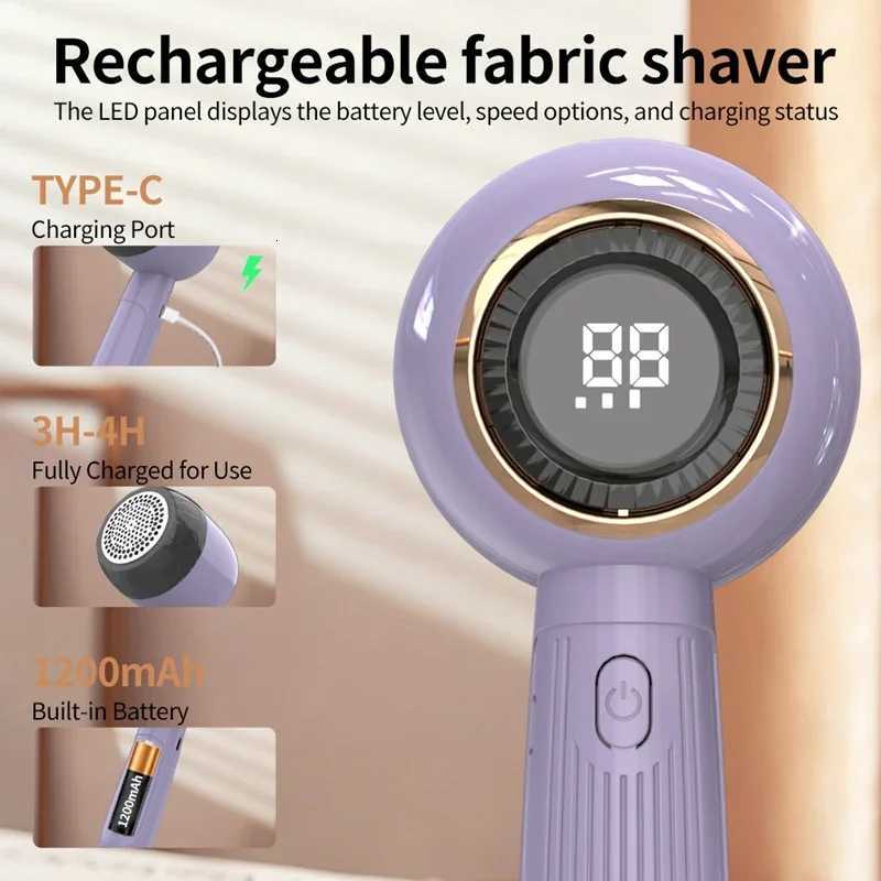Recharge Lint Remover Clothes Fuzz Pellet Trimmer Machine Portable Charge Fabric Shaver Removes for Clothes Spools Removal M251203 - view 6