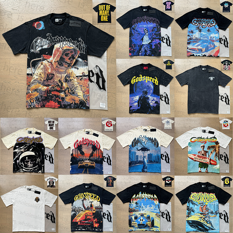 Y2K GODspeed graphic tee designer T-Shirt Rock Dreams Balaclava Szn Chrome Liberty Strike Vision Pro Hills Have Eyes men sweatshirts loose cotton sleeve pullovers