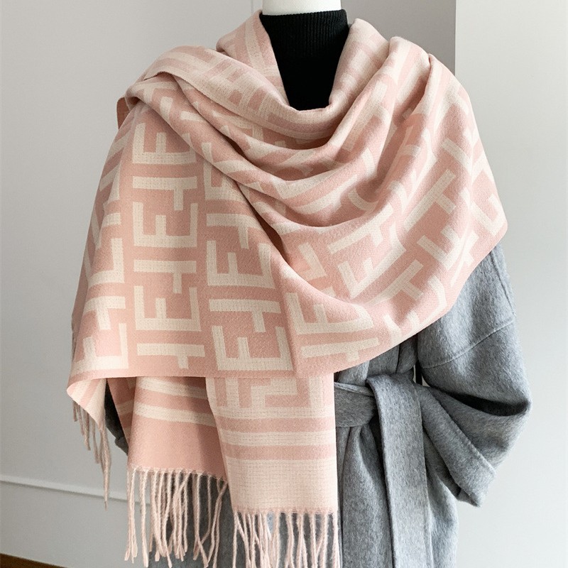 Free delivery Shawl draped Minimally designed scarf for fashionable daily comfort and casual wear