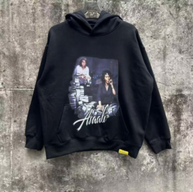 Colorful Letter Print Pullover Fleece Hooded Hoodies for Men and Women High Street Loose Casual Cotton Sweatshirt Oversized