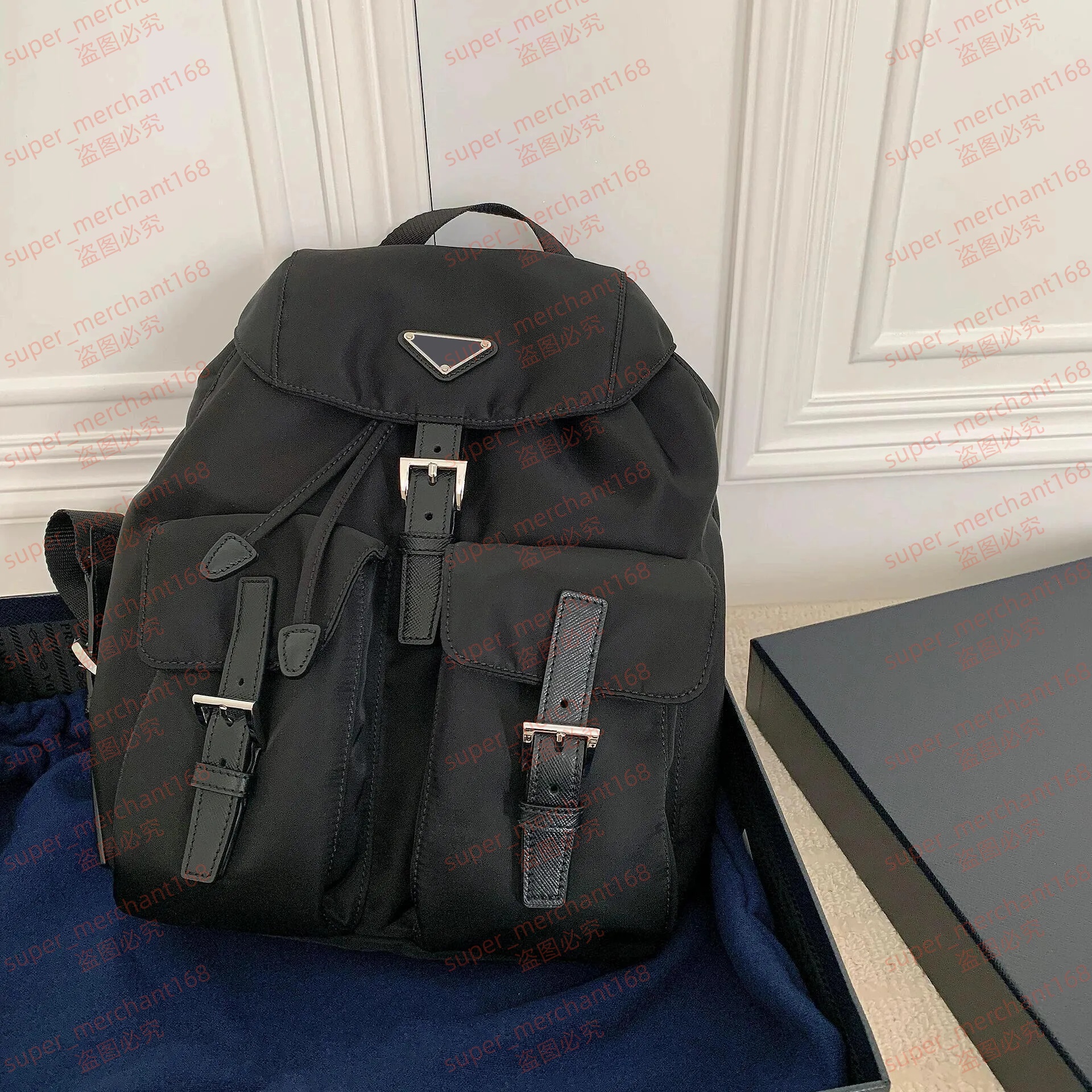 Designer Bag Backpack Luxury Large Capacity Travel Bag Nylon Bag Lightweight Laptop Bag Unisex Commuter Bag Stylish Multifunctional Travel Backpack Fashion Bag