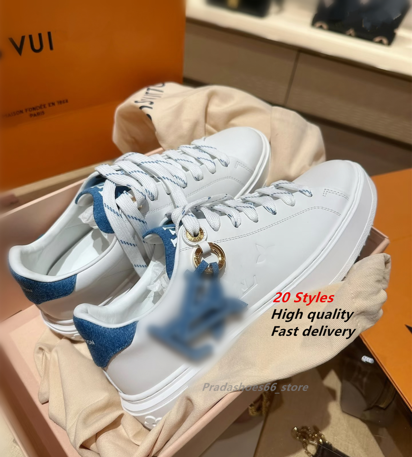 New Women Casual Sneakers Dway Sport Shoes Lightweight Outdoor Running Shoes Luxury designer Louiss sneakers Athletic Jogging Tenis Walking Shoes time out