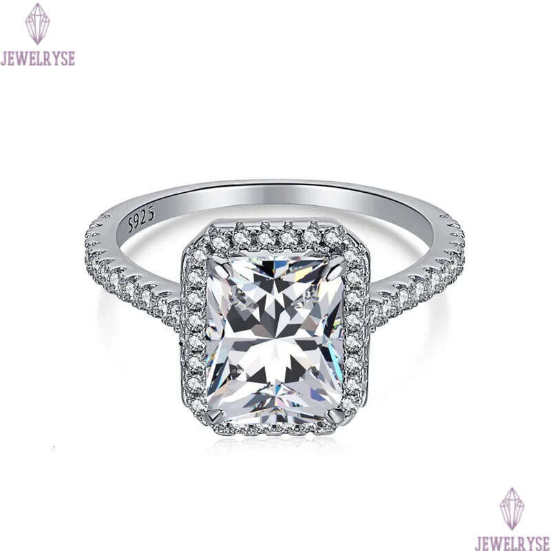 Luxury Fashion love designer Wedding Rings Classic Square 5A Cubic Zirconia ring for woman With Box Engagement Propose Diamond jewelry Friend Gift Siz