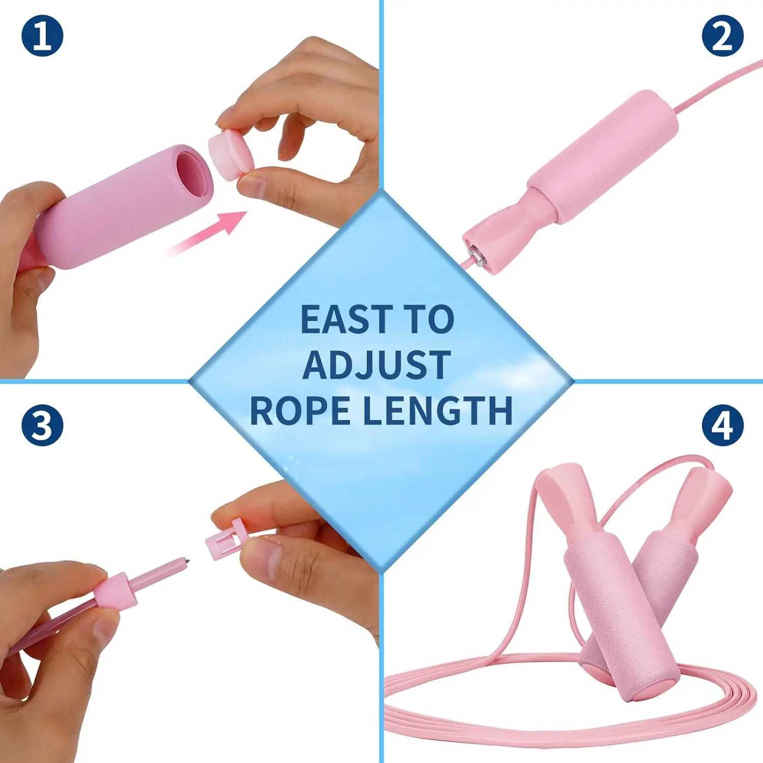 1pc Heavy Cordless Skipping Rope Fitness Jump Rope With Big Ball Suitable For Household Indoor Sports Fat Burning a01 M260319