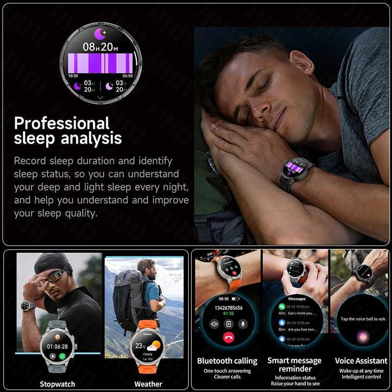 For GPS Track Smart Watch Men 185-Inch tra HD AMOLED Sn 710 Mah Battery Call SmartWatch 2025 New C251203