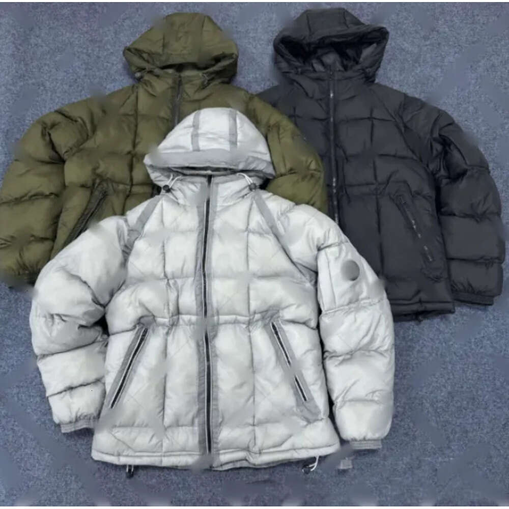Company Jacket Winter Down Coat Windbreaker Puffer Zipper Coat With Lens Mens Designer Jacket Down Jacket Hoodies Classic Fashion Company Cotton Padded Jacket 185