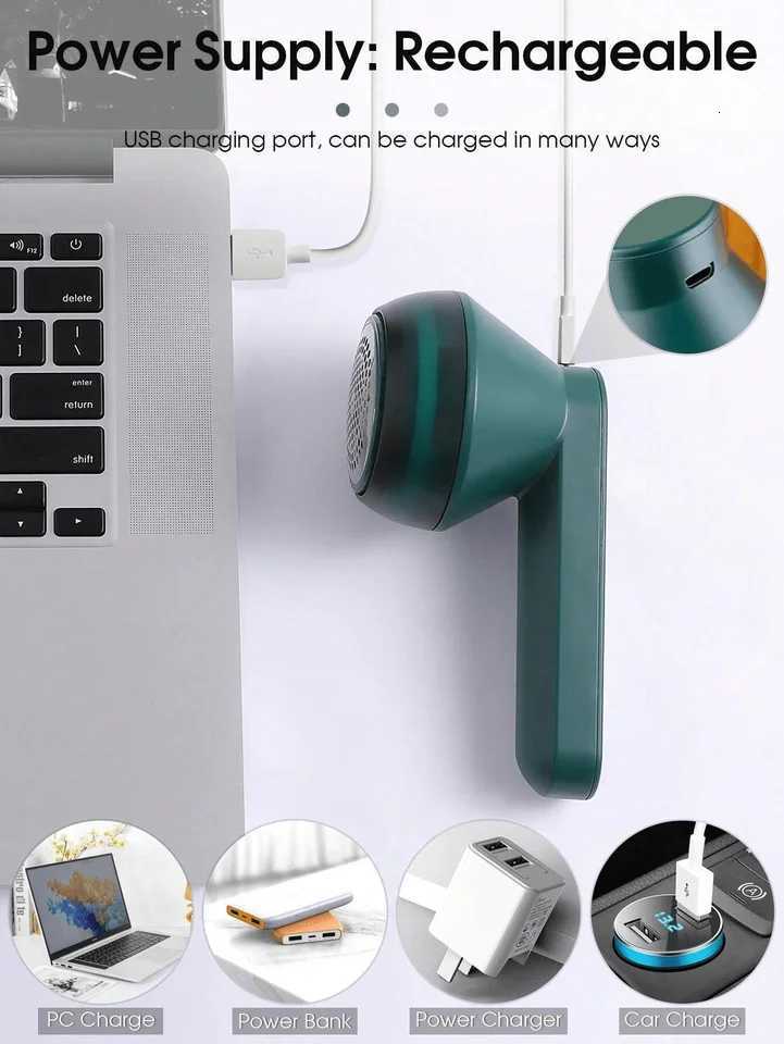 Portable USB-Powered Ball Trimmer - Home Use Sweater Pilling Remover M251203 - view 6