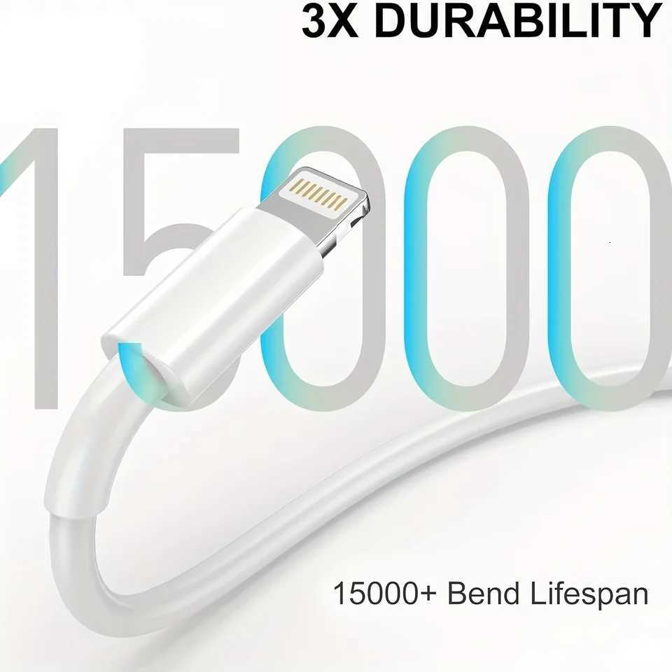 MFI certified charger cable suitable for iPhone 10 FT USB to Lightning data cable suitable for iPhone 14 13 12 11 XS XR X 7 6 C251203