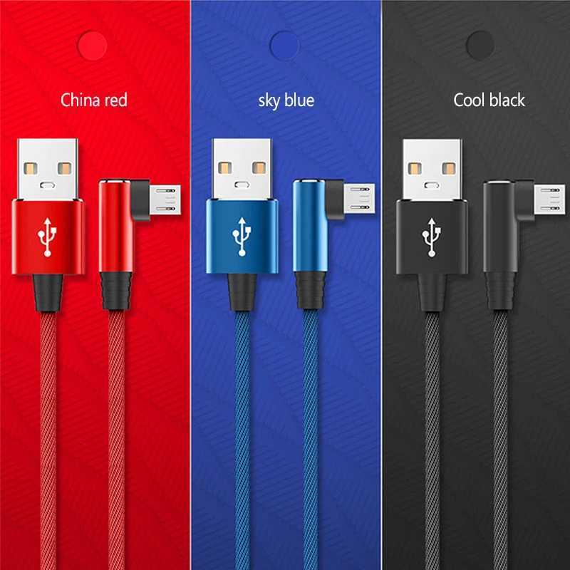 Micro USB Cable Fast USB Charging Cable For Redmi 12C 9A 10A Micro USB Data Cable for Y30 Y50t Y70t Mobile Phone Cord Wire C251203