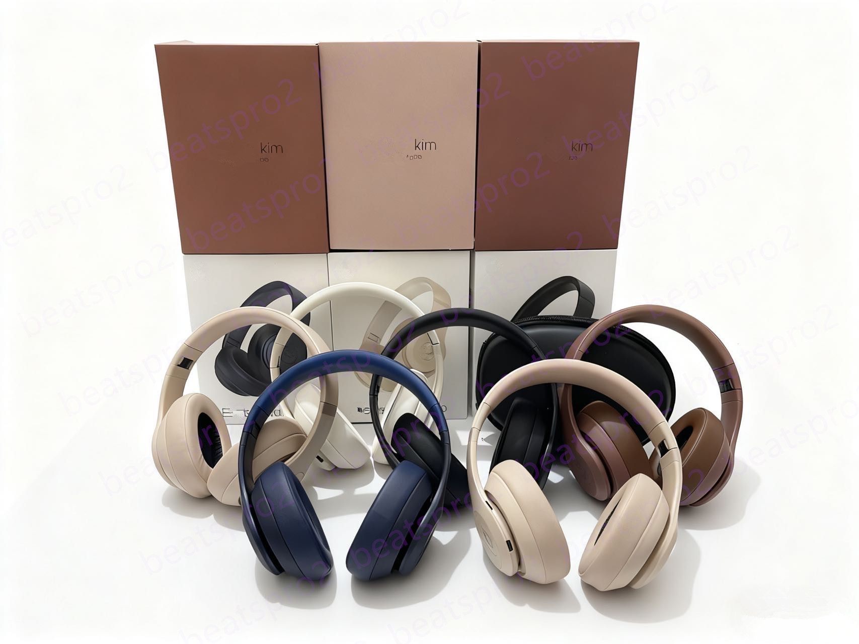 ANC Headphones studio pro Kim Bluetooth Wireless Headphones Noise-cancelling headphones Magic Sound Recorder pro earphone earbuds