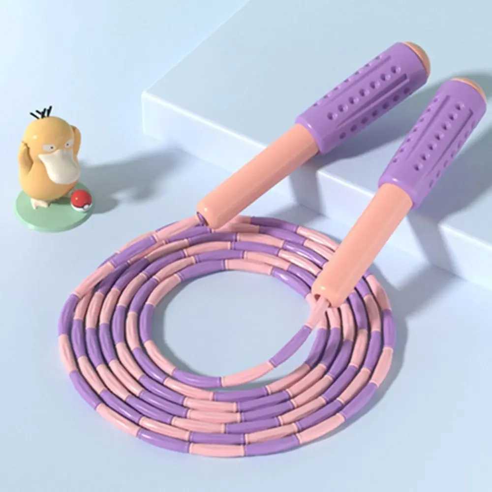 Gym Equipment Bamboo Joint Racing Jump Rope 28m Anti-Skid Exam Jump Rope Professional Durable Sports Rope Exercise M260319