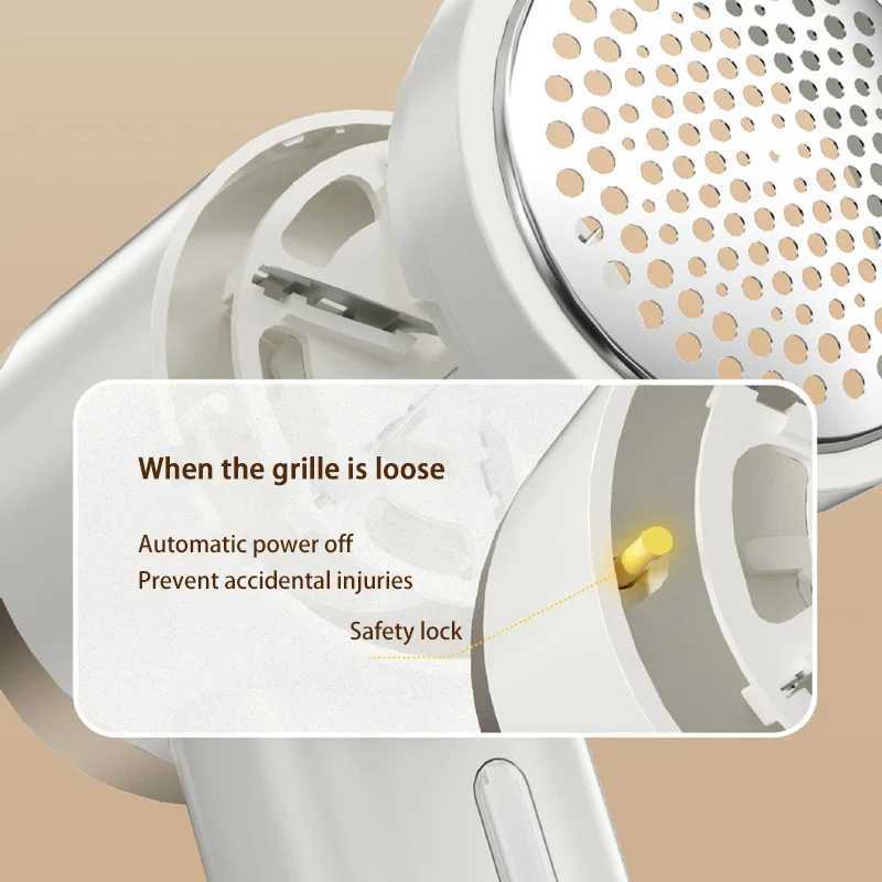 Electric Lint Shaver Digital Display Wireless Fabric Pill Remover 3 Speeds Rechargeable For Sweaters Clothes Hairball Trimmer M251203 - view 6