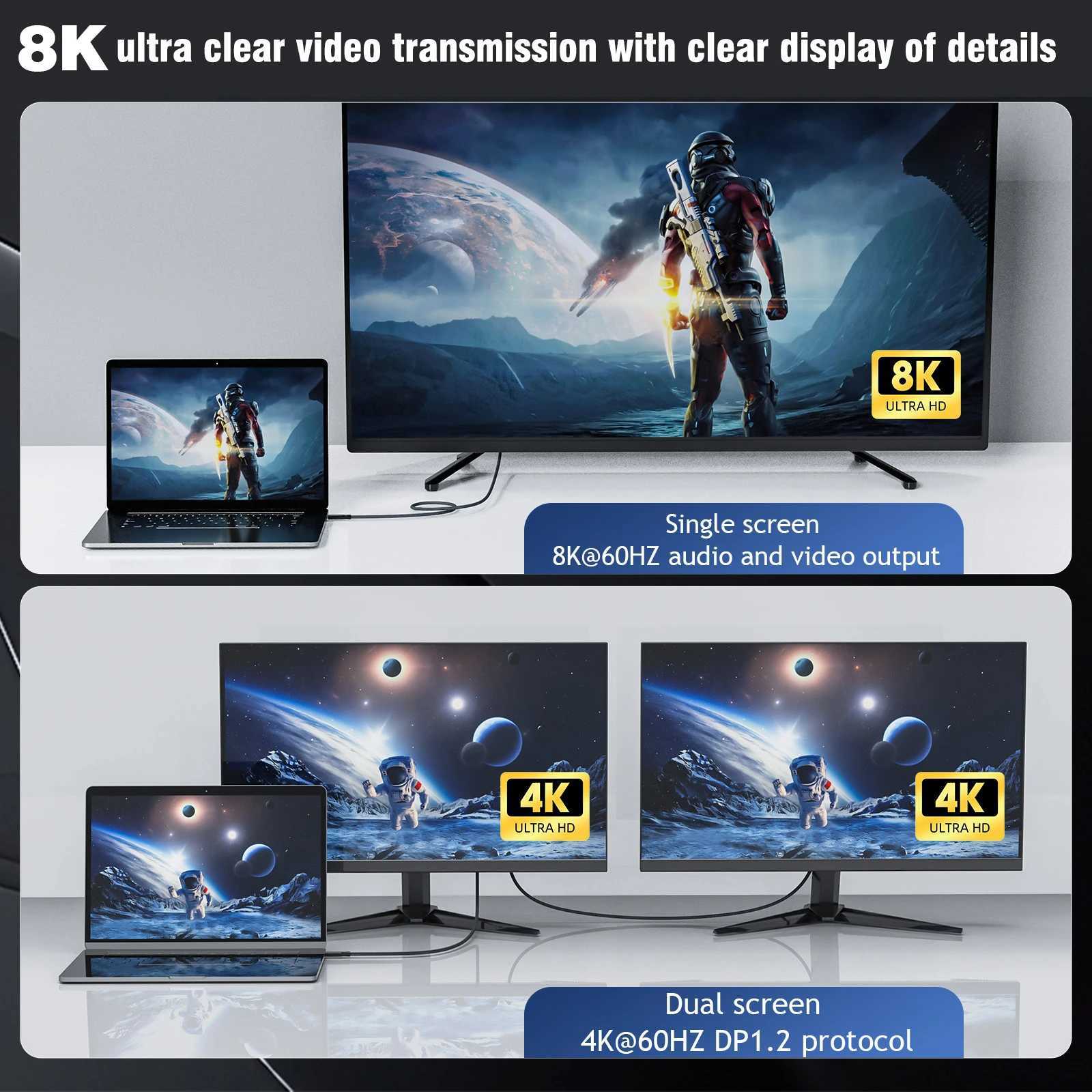 UGOURD Thunderbolt 4 coaxial cable USB4 type c to type c 40Gbps 100W Fast charging Cable 2m -0 for egpu iPhone Ipad Book C251203