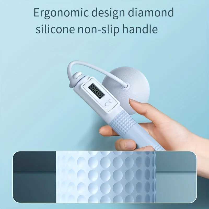 Dual Purpose Jump Rope Intelligent Counting Steel Wire Rope Sports Equipment Household Cordless Sports Load Jump Rope M260319