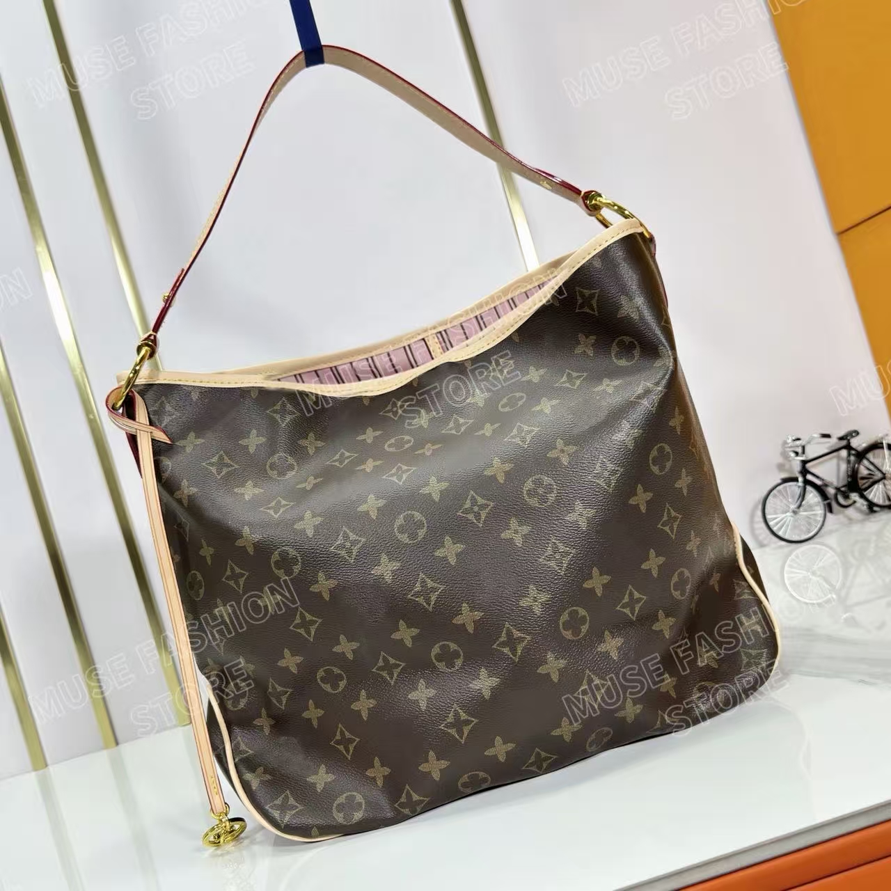 Classic Collection - Designer Embossed Leather Shoulder Bag - Multi-functional Large Capacity Luxury Handbag-1