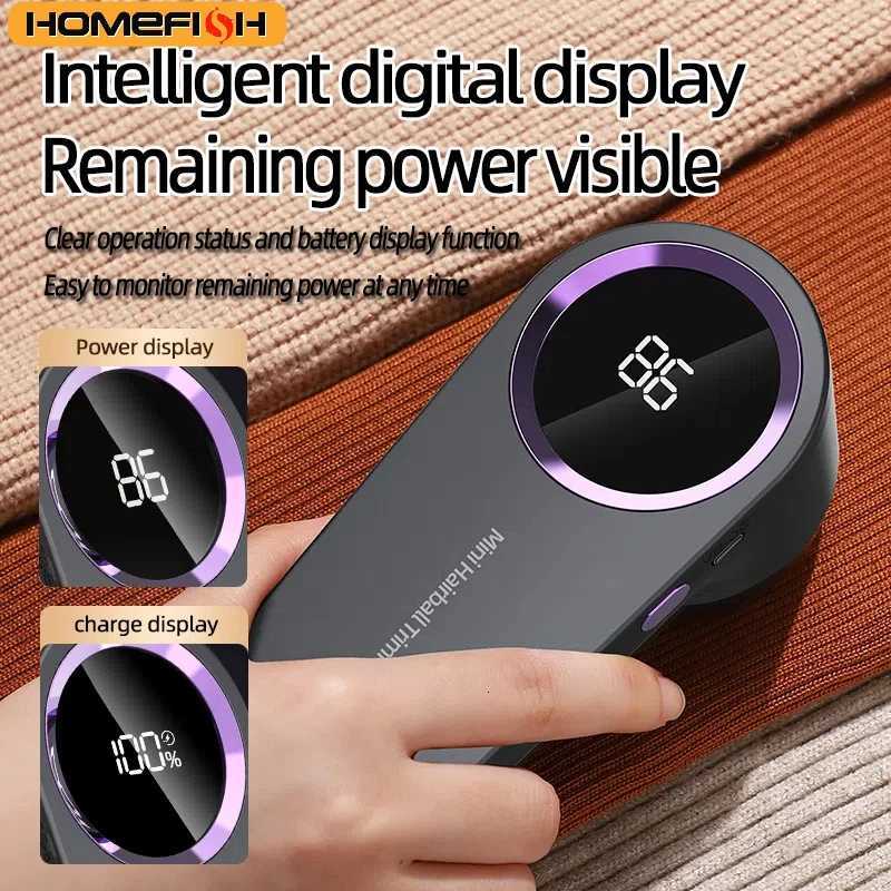Best-selling Portable Fabric Shaver USB Rechargeable Electric Lint Remover High-speed Motor Fuzz Shaver Lint Ball Cleaner M251203 - view 5
