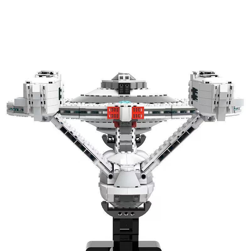 es Star USS Enterprise Heavy Cruiser Building Blocks Model Treks Spaceship toy brick Children Toys Gift C251203