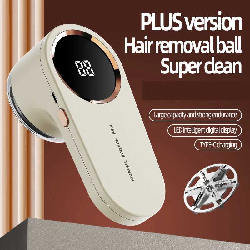 Intelligent Digital Display Hair Ball Trimmer Portable Lint Remover 3 Gear Switching with 6 Blade Cutter Head Type C Fast Charge M251203 - view 3