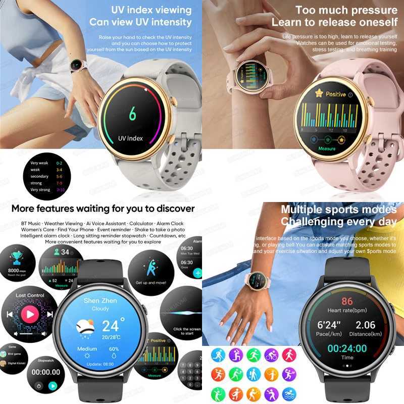2024 New Call Wen Smart Watch GPS Tracker Rate Blood Pressure Monitoring Waterproof Smartwatch For Android I C251203