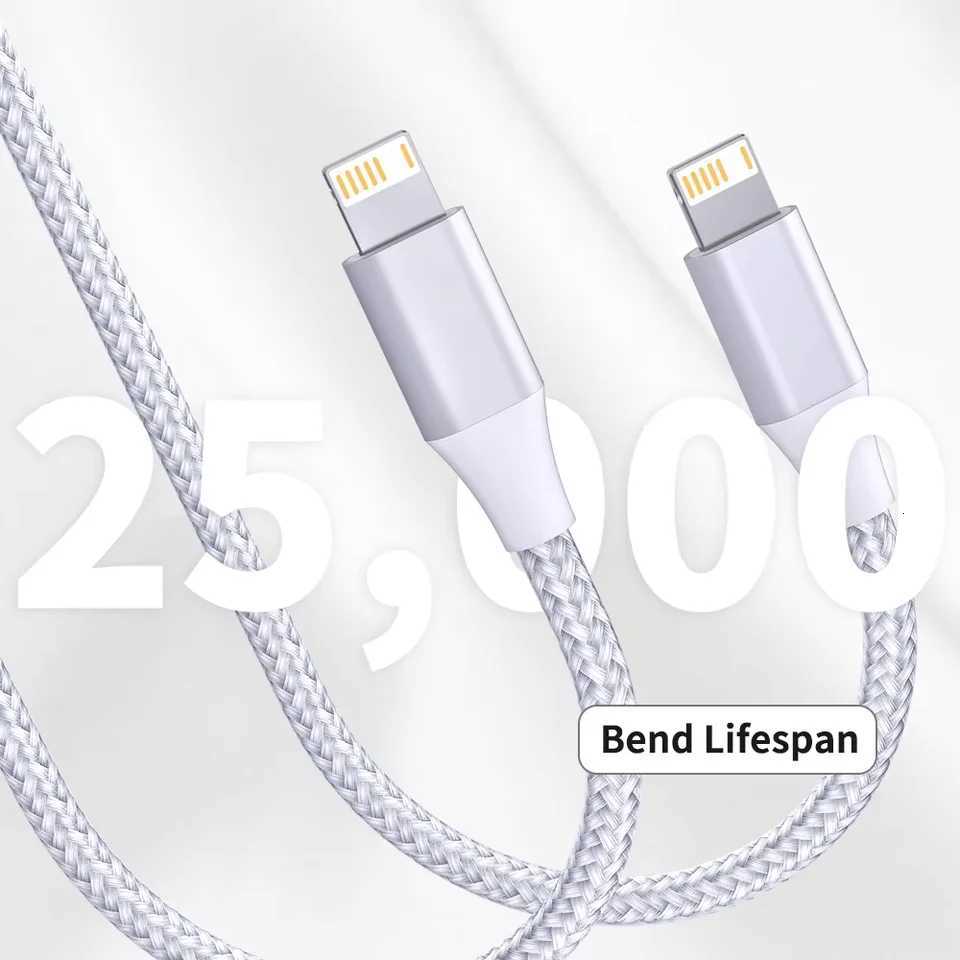 2PCS USB A to Lightning Fast Charging Nylon Braided MFI Certified Data Cable 480Mbps Cpatible for iPhone14 13 12 11 Pro C251203