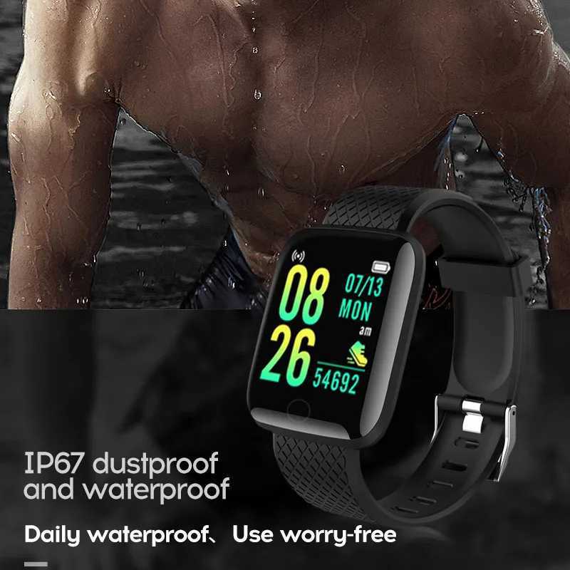 116plus Smart Watch Men Wen Connected Phone Music Fitness Mtifunctional Sports Bracelet Sleep Monitor Smartwatchs C251203