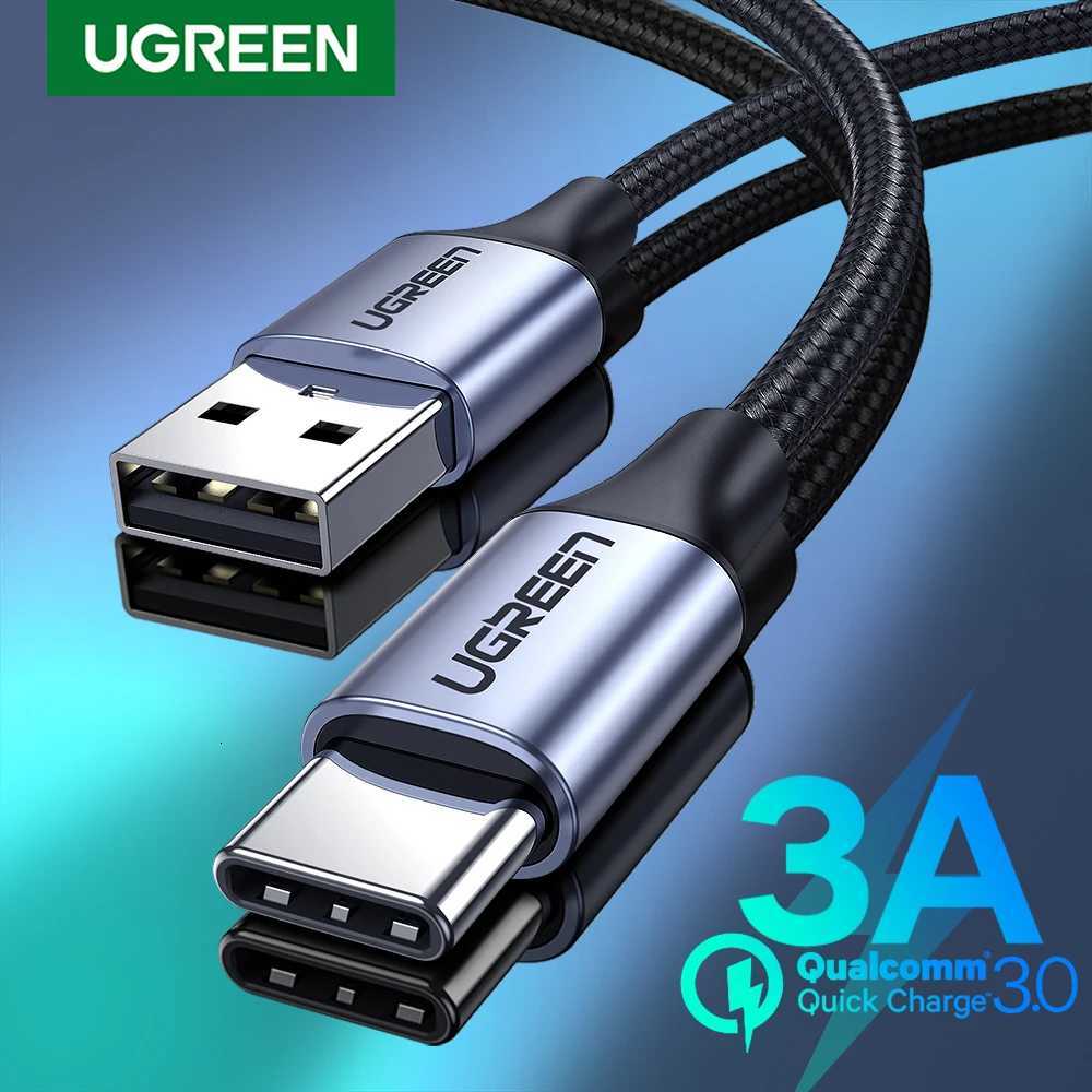 UGREEN 3A USB Type C Cable For iPhone 17 16 Fast Charging Wire USB-C Charger Data Cord For iPad USB C C251203