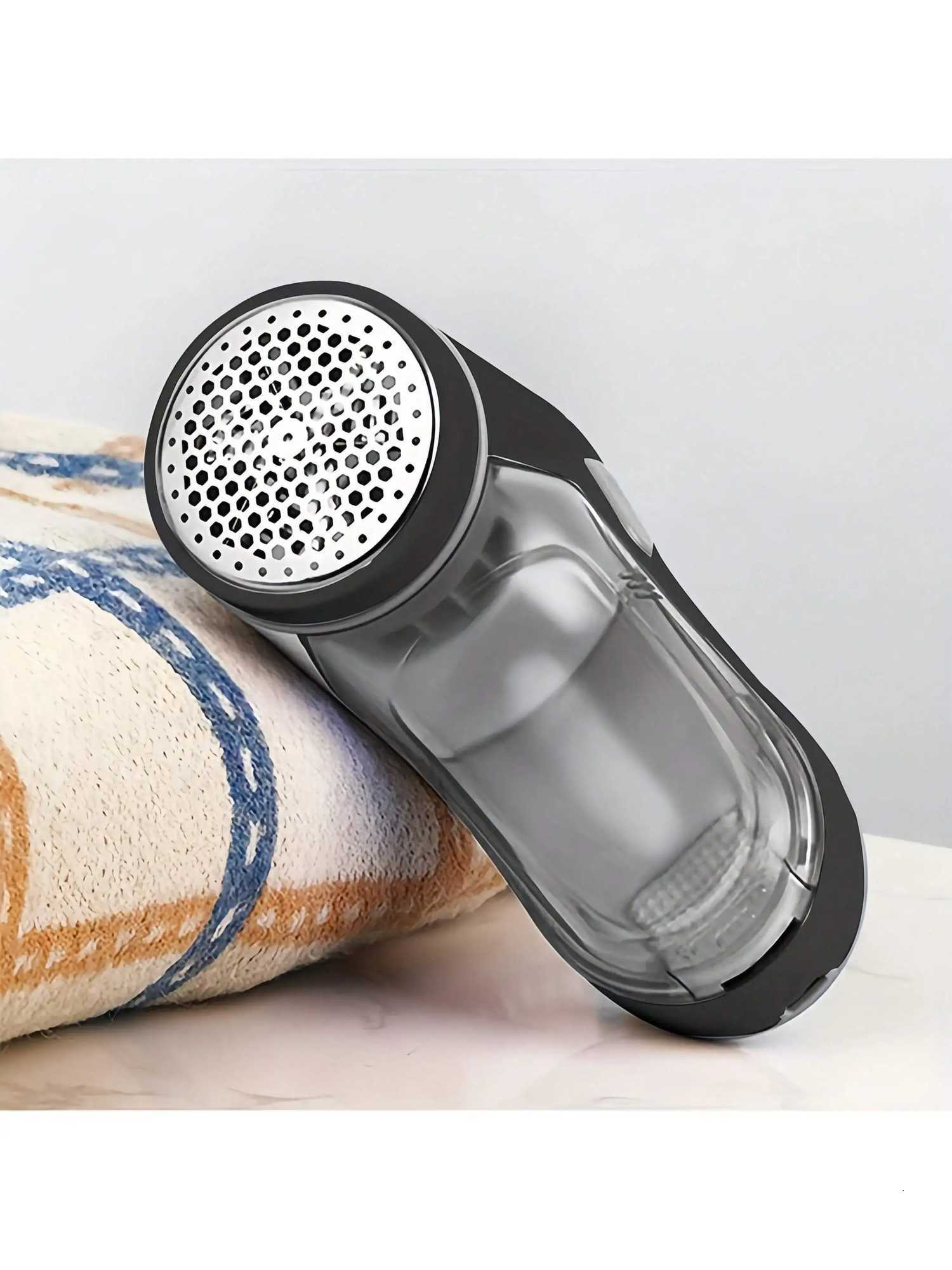 Sweater Fabric Shaver Lint Remover Rechargeable Sweater Shaver With Stainless Steel 3-Leaf Blades Safety Protection Switch M251203 - view 6