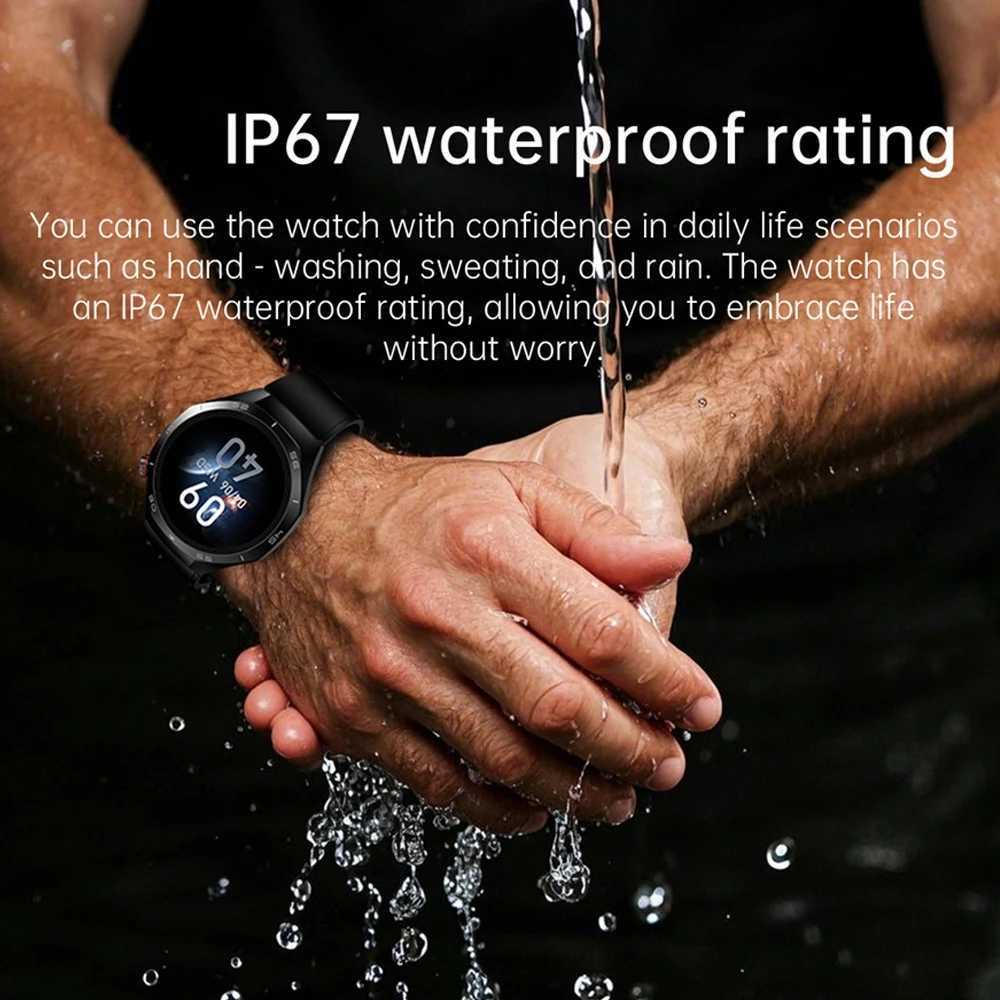 GT5 Pro GPS NFC Smart Watch Men 360360 AMOLED Sn rate Call IP67 Waterproof Man Smartwatch 2025 New C251203