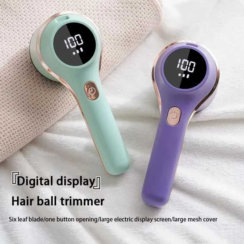 Lint Remover For Clothing Hair Ball Trimmer Fuzz Pellets Clothes Sweater Fabric Shaver with LED Digital Electric Fluff Lint M251203 - view 6