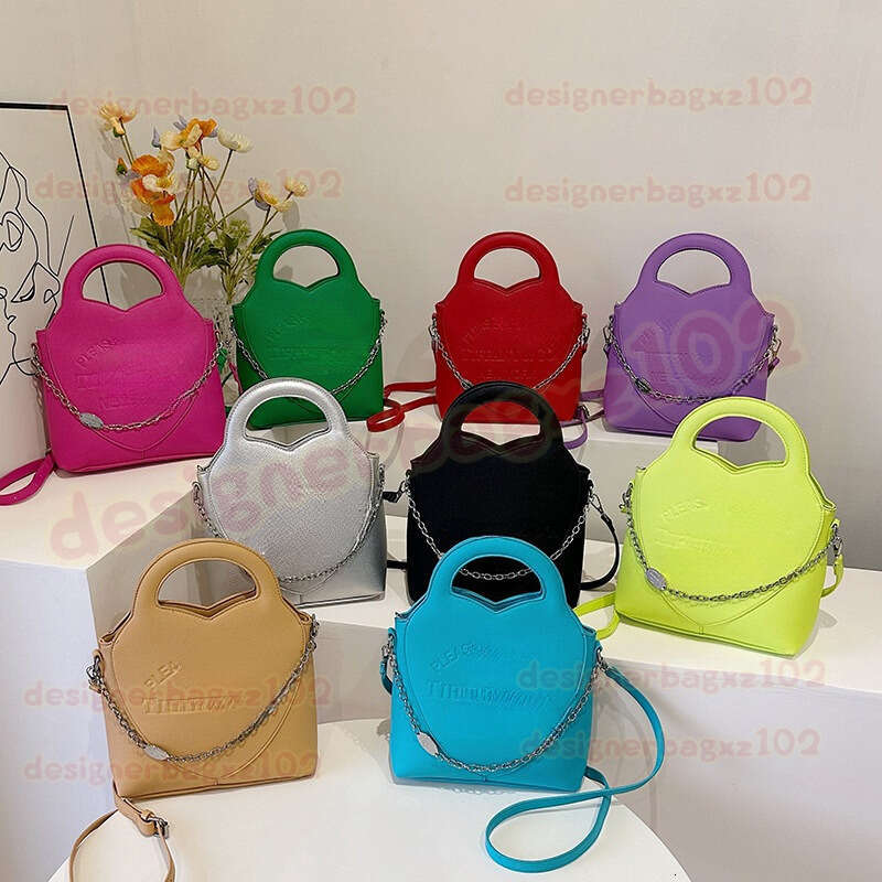 Tiffany Bag Designer Bag Luxury Bag Shoulder Bag Makeup Bag Duffle Bag Suede Bag Black Bag Simple Heart Peach Engraved English Letter Pendant Jewelry Beach Bag