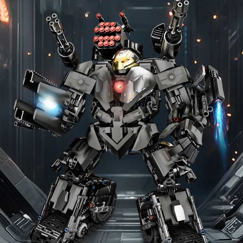 New Super Iron Heroes War Buster hine Building Toys Blocks Model Track Robot Armor Bricks Sets Birthday Gifts Boy Kids Adt C251203
