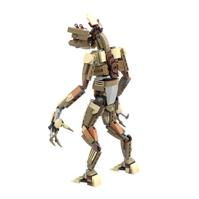MOC Demogorgon Monster Building Blocks Strangered Things Vecna Clock Eln Van Bricks Model Desktop ornament Toys Kid Gifts C251203