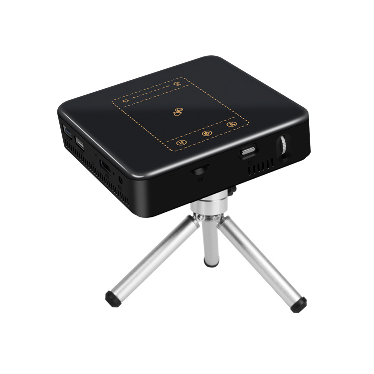 D13 Android OS Mini Pocket Projector 4K Smart Pico DLP Portable LED WIFI Built-in Battery Home Theater Beamer Proyector