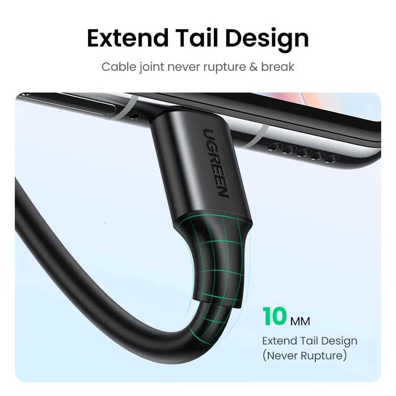 UGREEN USB C Cable Type C Cable for iPhone 17 16 S25 S24 USB C Data Charging Cable USB 3A Fast Charging USB Cable C251203