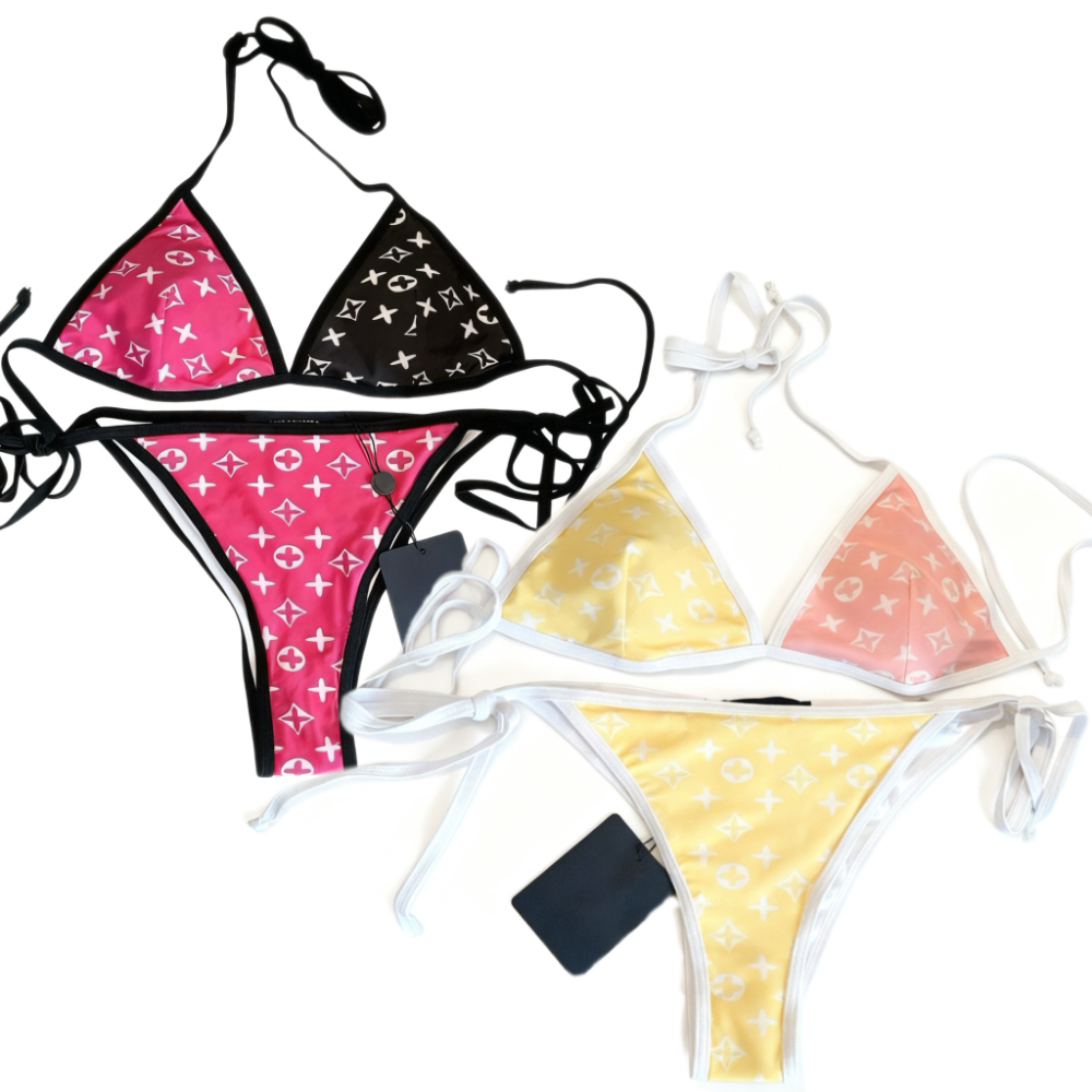 Hot Sale! Women's Designer Bikini Sets - Charming Halter Swimsuits, Sexy Push Up Swimsuits, Women's High Fashion Beachwear