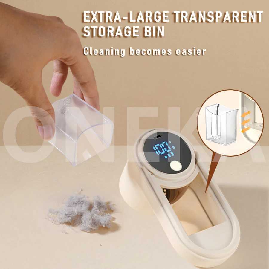 ONEKA Rechargeable Fabric Shaver Lint Remover Sweater Defuzzer Lints Fuzzs Pills Pilling Trimmer for Clothes Furniture Gift Idea M251203 - view 5