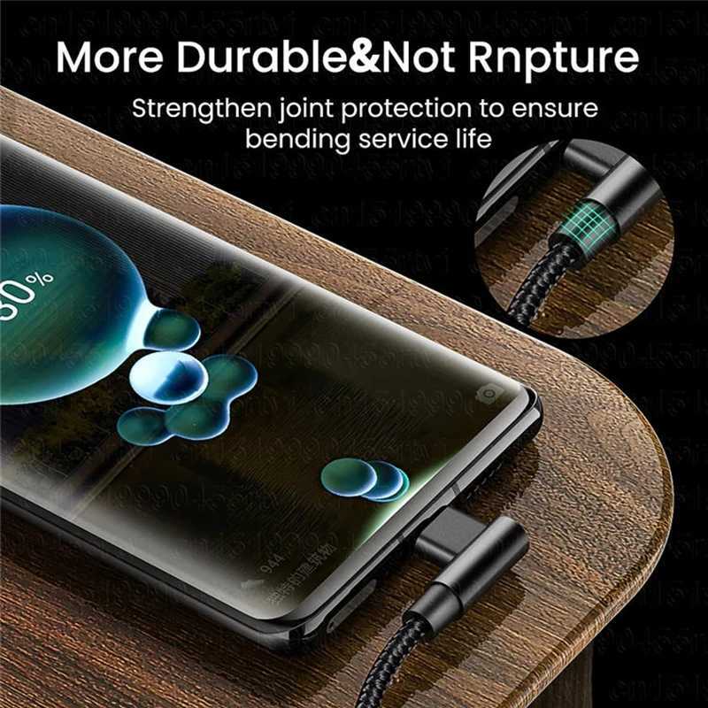 100W L Type C to USB C Cable PD Quick Charge 40 30 USB-C For book Pro ipad Air 11 129 Redmi Fast Cable C251203